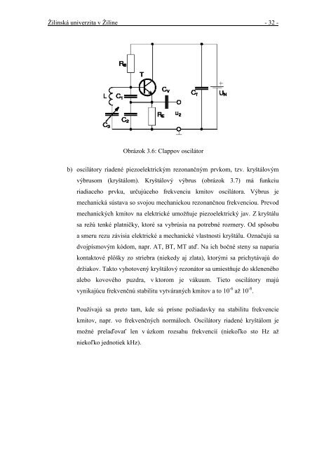 NÃ¡sobiÄ frekvencie - Å½ilinskÃ¡ univerzita