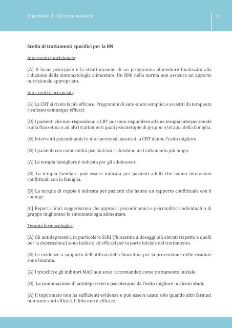 Linee guida - Le Buone Pratiche di cura nei Disturbi del ...