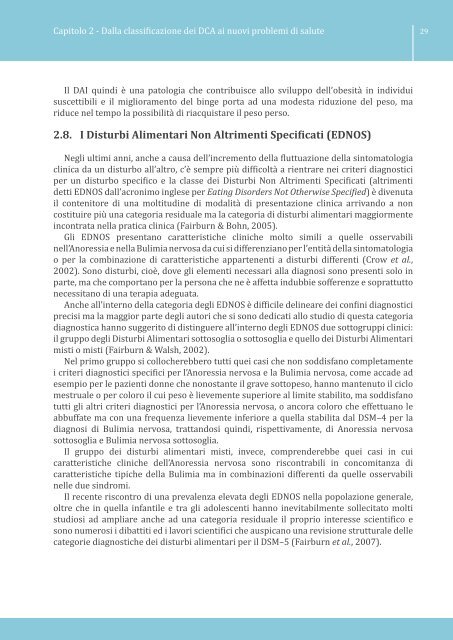 Linee guida - Le Buone Pratiche di cura nei Disturbi del ...