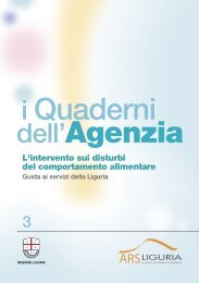 Guida ai servizi della Liguria - Le Buone Pratiche di cura nei Disturbi ...