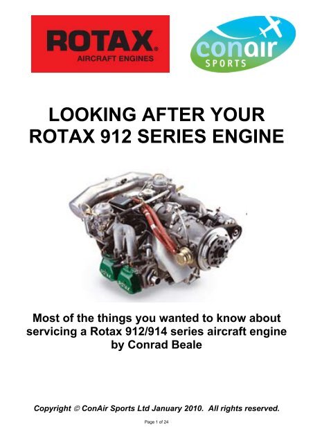 Rotax 912 compression test outlet