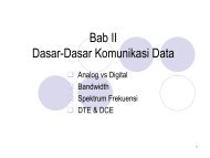 Dasar-dasar Komunikasi Data