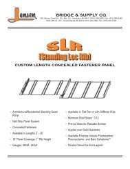 SLR Product Guide - Jensen Bridge & Supply