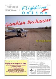 Gambian Buchaneer By Andy Buchan - British Microlight Aircraft ...