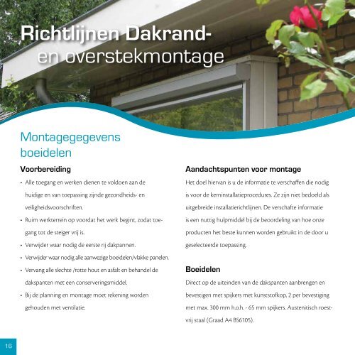 Download het volschuim dakranden montagevoorschrift (PDF) - Milin