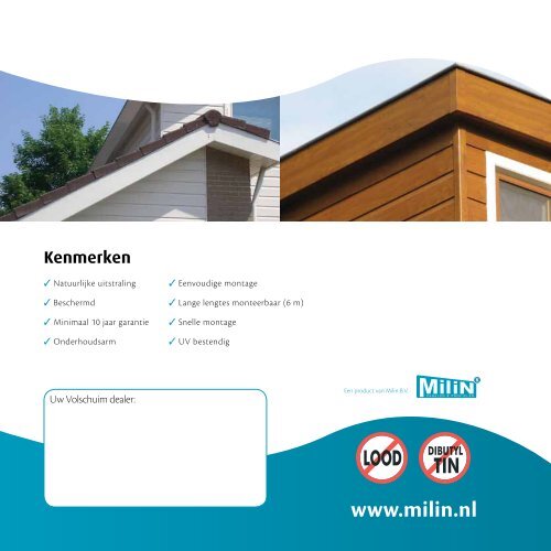 Download het volschuim dakranden montagevoorschrift (PDF) - Milin