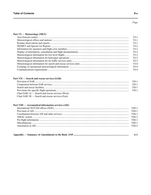 7754 Vol 1 Flyleaf - ICAO Public Maps