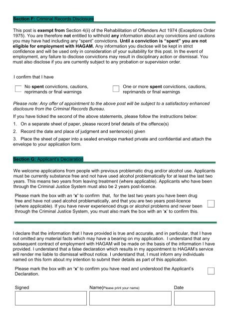 APPLICATION FORM