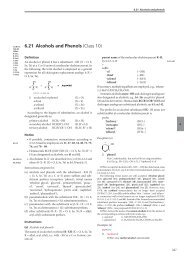 6.21 Alcohols and Phenols - Handbook of Chemical Nomenclature