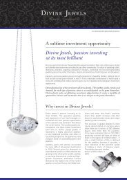 Divine Jewels, passion investing at its most brilliant - Elite Advisers