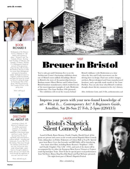 Winter 2010 - Shipshape Magazine Bristol