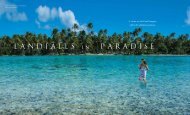 LANDFALLS i n PARADISE - Paul Gauguin Cruises