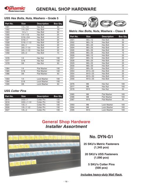 2010 Auto Hardware - JohnDow Industries, Inc