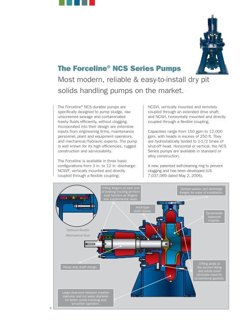 Wastewater Pumping Brochure - Patterson Pump Ireland Limited