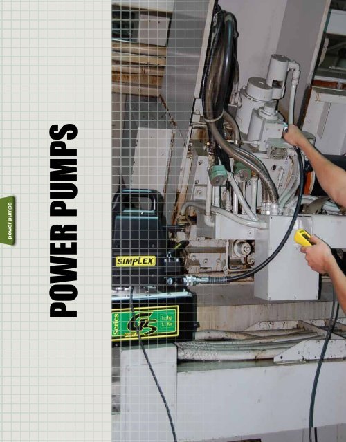 POWER PUMPS - Simplex