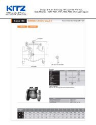 Bronze & Iron Valves - PDF - KITZ
