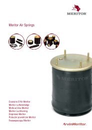 Meritor Air Springs