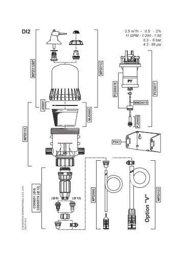 DI 2 Parts diagram