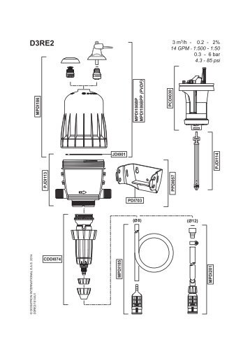 D 3 RE 2 Parts diagram