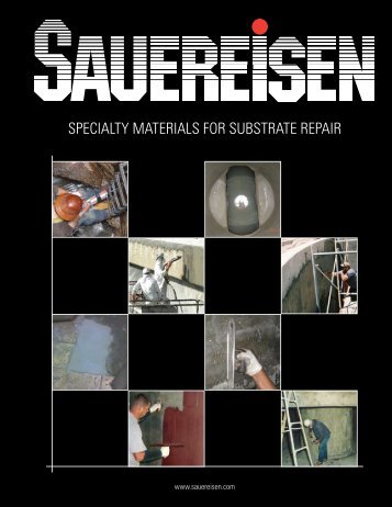 Substrate Repair Materials Brochure - Sauereisen