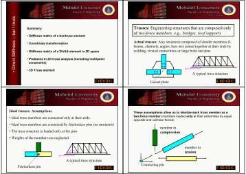 Bar/Truss Elements