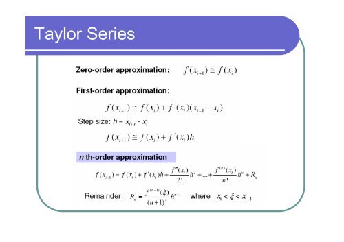 Numerical techniques for ordinary differential equations I