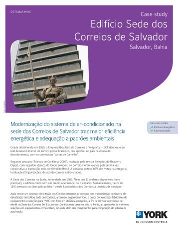 EdifÃ­cio Sede dos Correios de Salvador - Johnson Controls