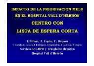 Impacto de la priorizaciÃ³nMeld en el Hospital Vall d'Hebron, un ...