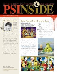 News Flashes From Our Members - Pittsburgh Society of Illustrators