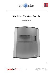 Minivent radon Minivent radon