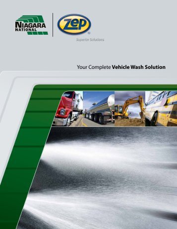 Truck Wash Capabilities Brochure - Zep Equipment