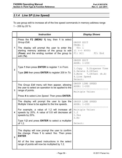 F4200N Manual - Fisnar.fr