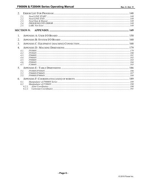 F9000N Manual - Fisnar.fr