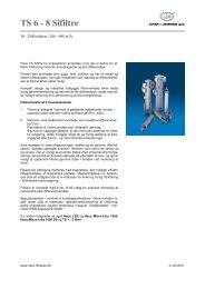TS 6-8 Sifiltre DK - Ditech AS