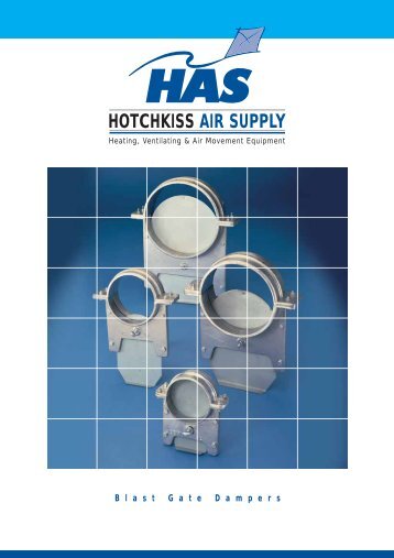 Blast Gate Damper - Hotchkiss Air Supply