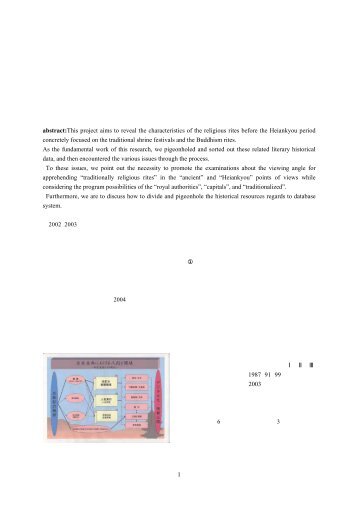 日本古典における人間と環境−平安貴族とその周辺 - 立命館大学 アート ...