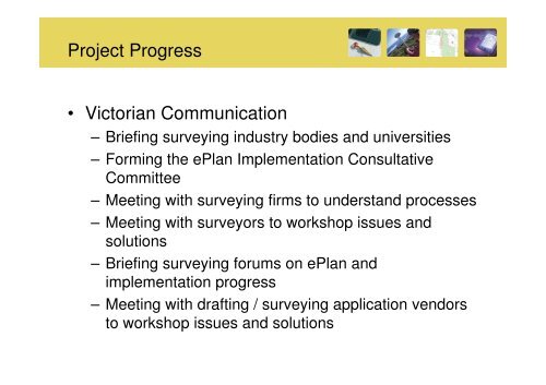 ePlan Workshop for Surveying Industry in Victoria - Spear