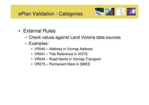 ePlan Workshop for Surveying Industry in Victoria - Spear