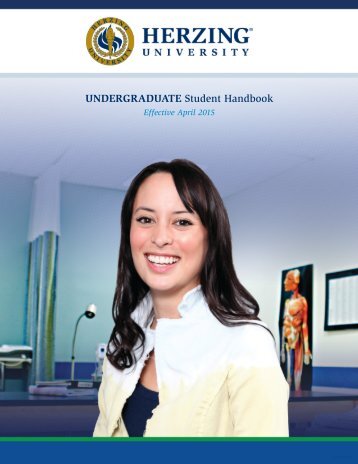 UNDERGRADUATE Student Handbook 2013â2014 - Herzing ...