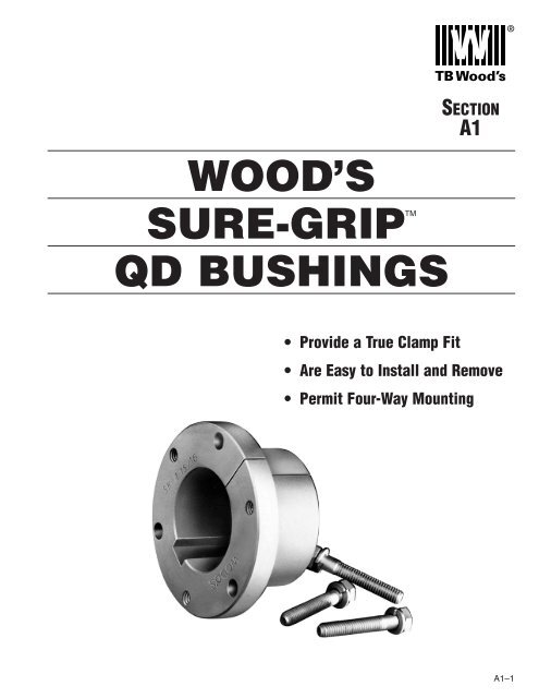 SURE-GRIP BUSHINGS - TB Wood's