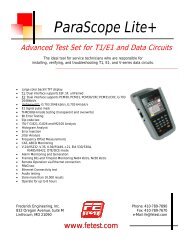 ParaScope Lite+ - TR instruments