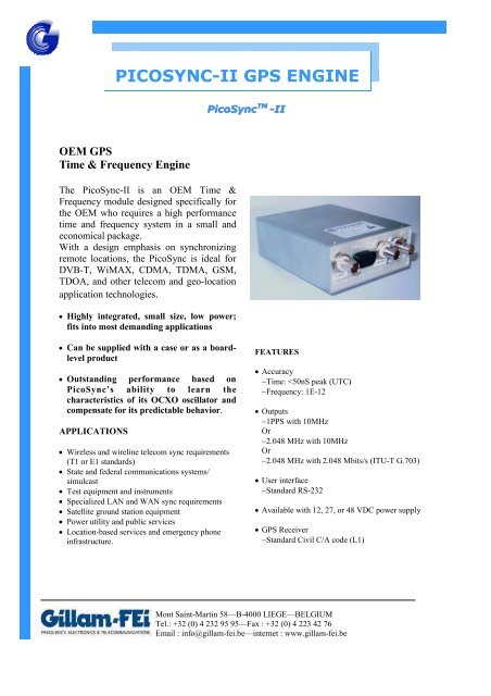 PICOSYNC-II GPS ENGINE V4.pub - TR instruments