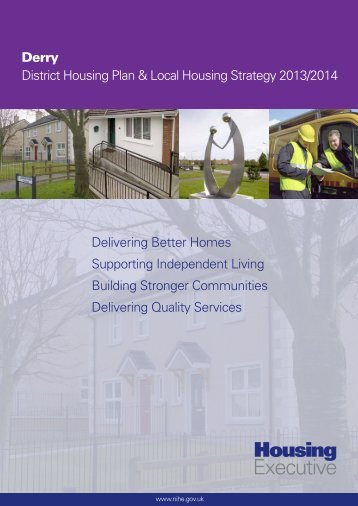 Derry District Housing Plan & Local Housing ... - Derry City Council