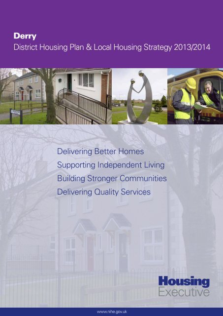 Derry District Housing Plan & Local Housing - Derry City Council