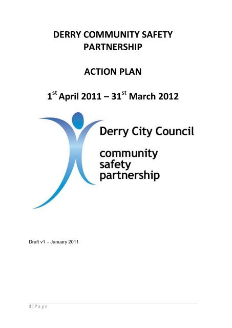 DERRY COMMUNITY SAFETY PARTNERSHIP ... - Derry City Council