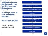 Analysfas i projekt, hur gÃ¥r det till, vad gÃ¶r man och vilka ... - Siemens