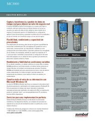 MC3000 (Spanish) - Motorola Solutions