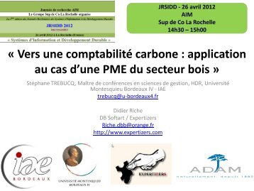 Etiquetage environnemental des Emissions Carbone - Expertizers