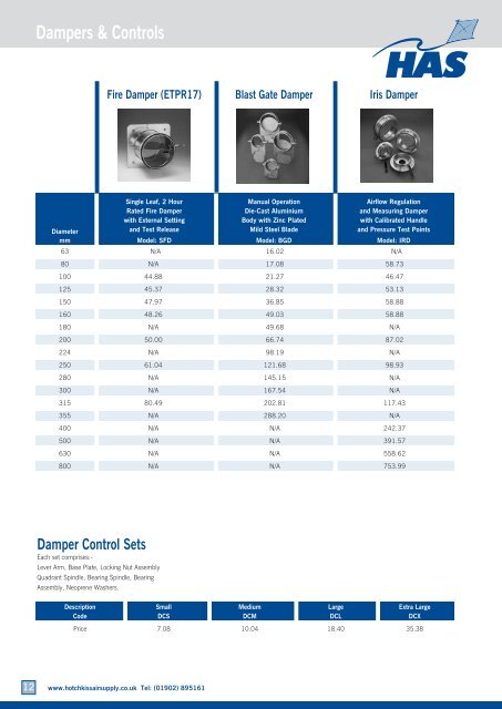 Issue Price List - Hotchkiss Air Supply