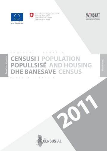 censusi i popullsisë dhe banesave 2011 - INSTAT